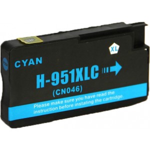 Premium Συμβατό Μελάνι HP 951XL Cyan Premium Συμβατό Μελάνι HP 951XL Cyan